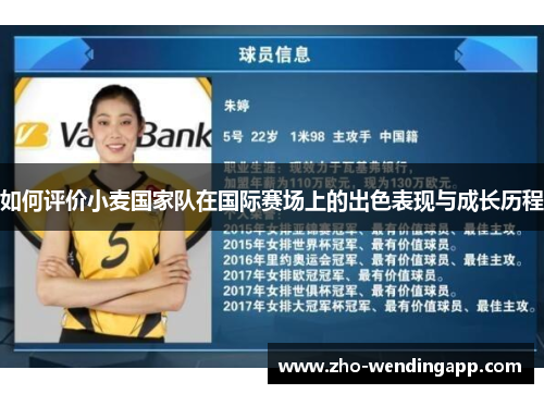 如何评价小麦国家队在国际赛场上的出色表现与成长历程