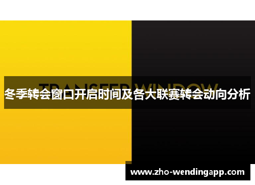 冬季转会窗口开启时间及各大联赛转会动向分析 冬季转会窗口开启时间及各大联赛转会动向分析